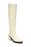 Franco Sarto Dorica Knee High Boot In Cream