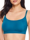 Calvin Klein Invisibles Comfort Bralette In Topaz Gemstone