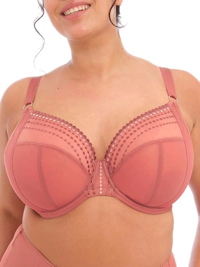 Elomi Matilda Side Support Plunge Bra In Rose Gold