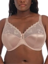 Goddess Cassie Full Cup Side Support Bra In Fawn