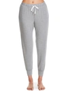 Honeydew Intimates Travel Light Modal Knit Lounge Joggers In Heather Grey