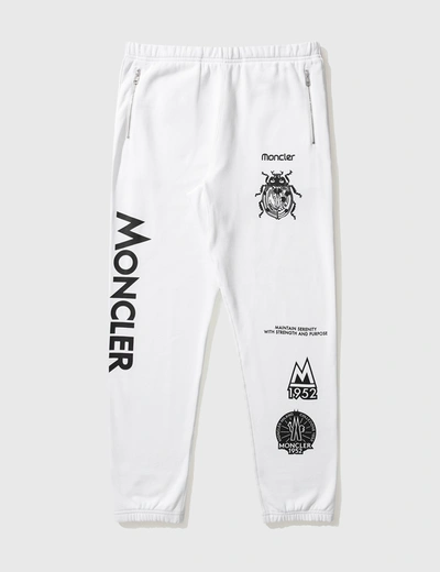 Moncler Genius Moncler 1952 Printed Sweatpants In White