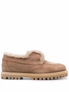 LE SILLA YACHT SUEDE LOAFERS