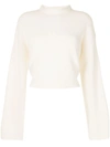 CASHMERE IN LOVE MILA CASHMERE CROPPED JUMPER