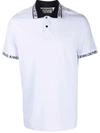 VERSACE JEANS COUTURE LOGO刺绣POLO衫