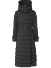 Burberry Down-filled Detachable-hood Puffer Coat In Schwarz