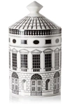 FORNASETTI ARCHITETTURA THYME, LAVENDER AND CEDARWOOD SCENTED CANDLE, 300G