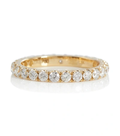 Shay Jewelry Back To Basics 18kt Yellow Gold Ring With Diamonds