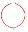 SYDNEY EVAN BAMBOO CORAL AND 14KT GOLD CHARM NECKLACE,P00612500