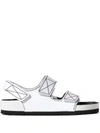 Proenza Schouler Ps X Birkenstock Milano Sandal In Berlin White In Weiss