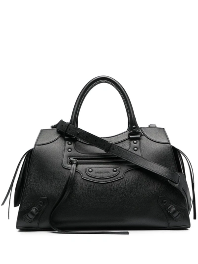 Balenciaga Medium Neo Classic City Top-handle Bag In 1000 Black