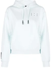 MCQ BY ALEXANDER MCQUEEN ICON NO.0 COTTON HOODIE