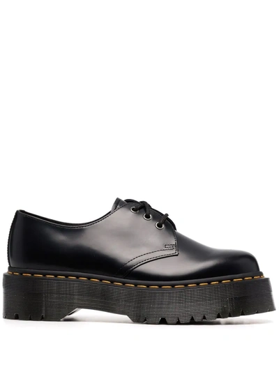 Dr. Martens 1461 Quad Derby Shoes In Black