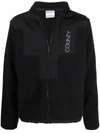 MARCELO BURLON COUNTY OF MILAN LIGHTWEIGHT ZIPPED JACKET