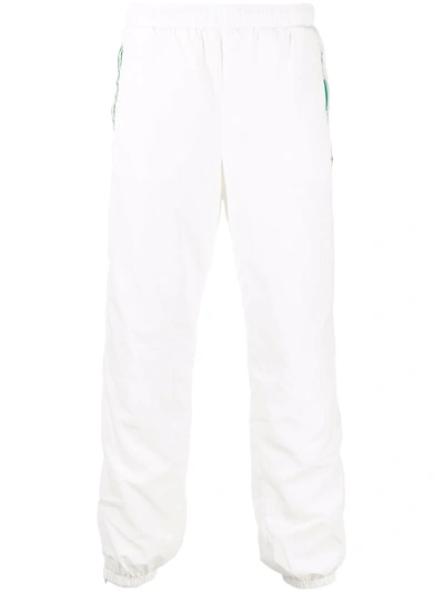 Casablanca Par Avion Logo-patch Track Pants In White