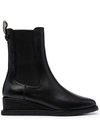 Ferragamo Woman Ankle Boots Black Size 5 Calfskin In Schwarz