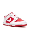 NIKE DUNK LOW "WHITE/UNIVERSITY RED" SNEAKERS