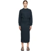Isabel Marant Étoile Meg Wool-knit Sweater Dress In 02fk Black