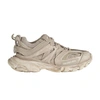 Balenciaga Track Low-top Sneakers Grey In Faded Beige