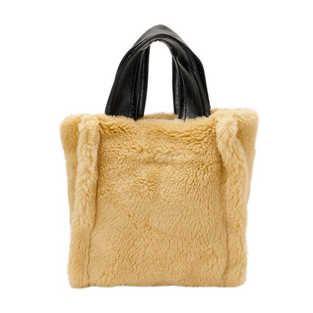 Stand Studio Lucille Wool & Acrylic Tote Bag In Honey | ModeSens