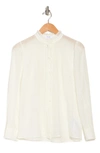 REISS LIDDY RUFFLE NECK BLOUSE