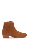 Aquatalia Fuoco Waterproof Bootie In Bark Suede