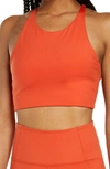 Girlfriend Collective Topanga Sports Bra In Tart