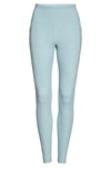 Girlfriend Collective Womens Sky Compressive High-rise Recycled Polyester-blend Leggings Xs In Sky