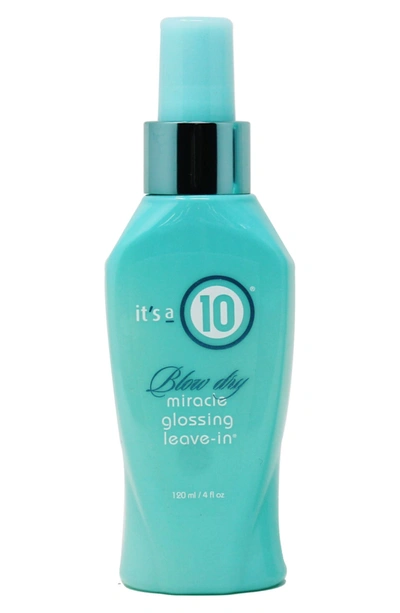 It's A 10 Blow Dry Miracle Glossing Leave In