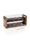 Legacy Picnic Time Craft Beer Flight Beverage Sampler In Brown