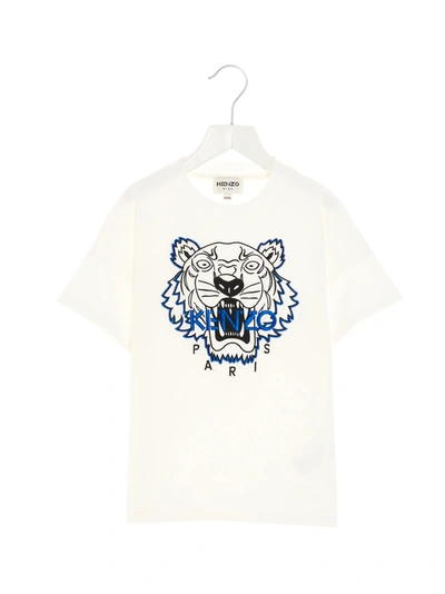Kenzo Kids' Tee-shirt In Off White