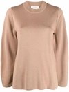 STUDIO NICHOLSON ROUND NECK JUMPER