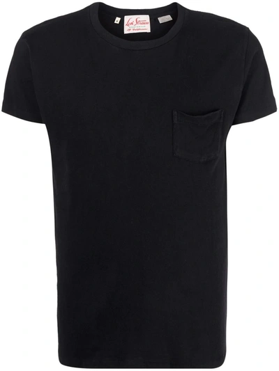 Levi's Crewneck Cotton T-shirt In Black