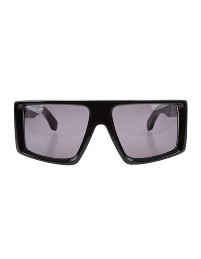 Off-white Unisex Black Alps Sunglasses