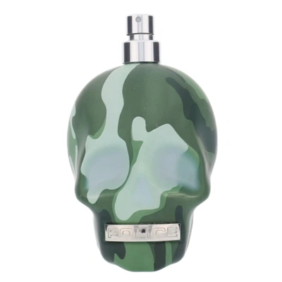 Police Mens Camouflage Edt Spray 4.2 oz (tester) Fragrances 679602770026