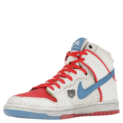 Pre-owned Nike Dunk High Magnus Walker Trainers Size Us 8.5 (eu 42) In Multicolor
