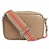 Betsy & Floss Crossbody Bag In Beige With Interchangeable Straps In Crossbody