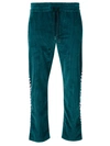 Just Don Checked-stripe Corduroy Trousers