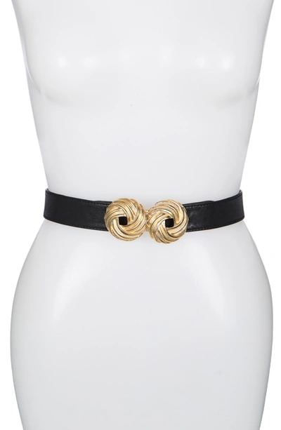 Raina United Leather Belt In Black