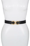 Raina Rama Mini Cici Leather Belt In Black