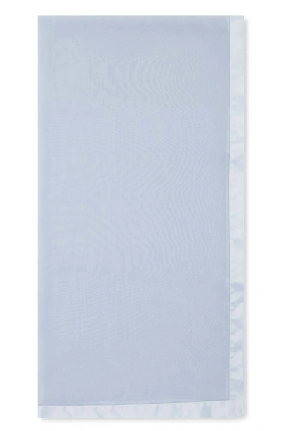 Calvin Klein Satin Border Chiffon Scarf In Dawn