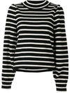 GOEN J STRIPED PATTERN JUMPER