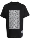 Fumito Ganryu Graphic-device Short-sleeve T-shirt In Schwarz