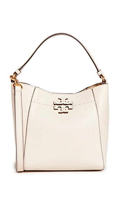 Tory Burch Mcgraw Small Bucket Bag Brie One Size