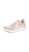 Apl Athletic Propulsion Labs Techloom Bliss Sneakers In Rose Dust