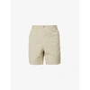 Polo Ralph Lauren Mens Khaki Tan Prepster Logo-embroidered Stretch-cotton Shorts S