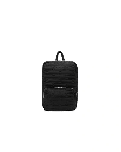 Hunter Refined Quilted Backpack In Black