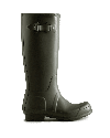 Hunter Men's Original Tall Waterproof Rain Boots In Green