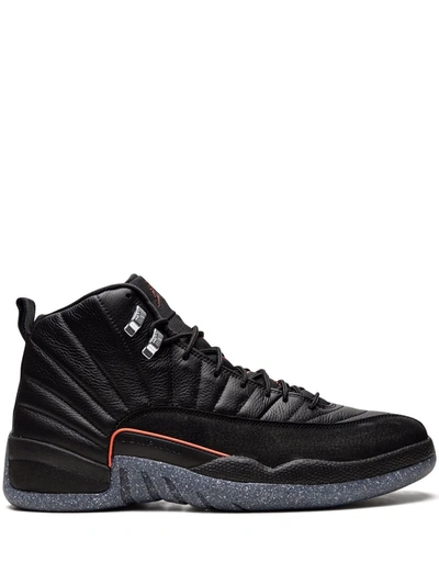 Jordan Air  12 Retro High-top Sneakers In Black