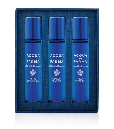 Acqua Di Parma Blu Mediterraneo Eau De Toilette Discovery Set (3 X 12ml) In Multi